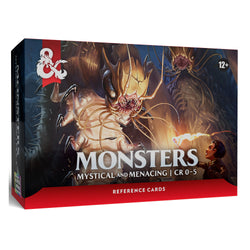 Dungeons and Dragons Reference Cards