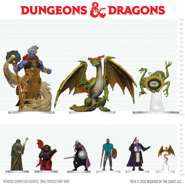 Dungeons & Dragons: Icons of the Realms - Adventures in Faerun Mini Blind Box