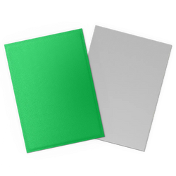 DRAGON SHIELD SLEEVES DUAL MATTE APPLE GREEN AND SILVER 100CT