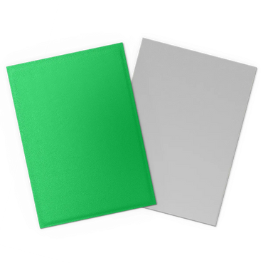 DRAGON SHIELD SLEEVES DUAL MATTE APPLE GREEN AND SILVER 100CT
