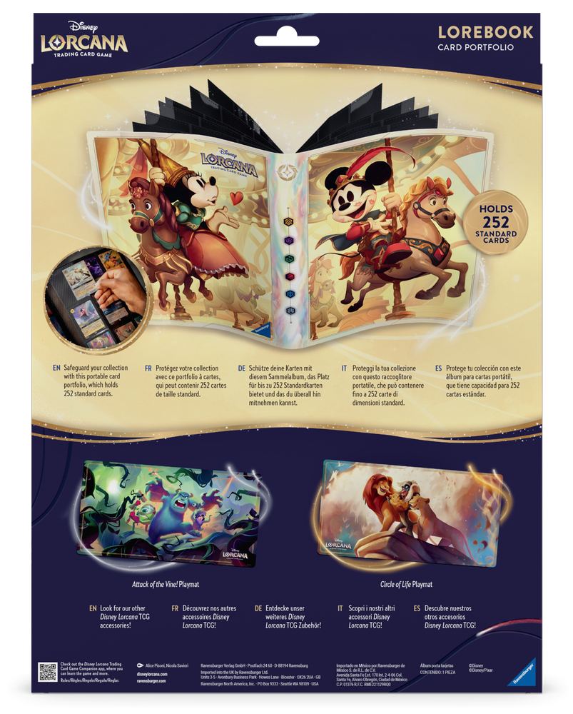 DISNEY LORCANA SET 13 PORTFOLIO MICKEY & MINNIE