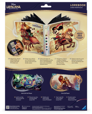 DISNEY LORCANA SET 13 PORTFOLIO MICKEY & MINNIE