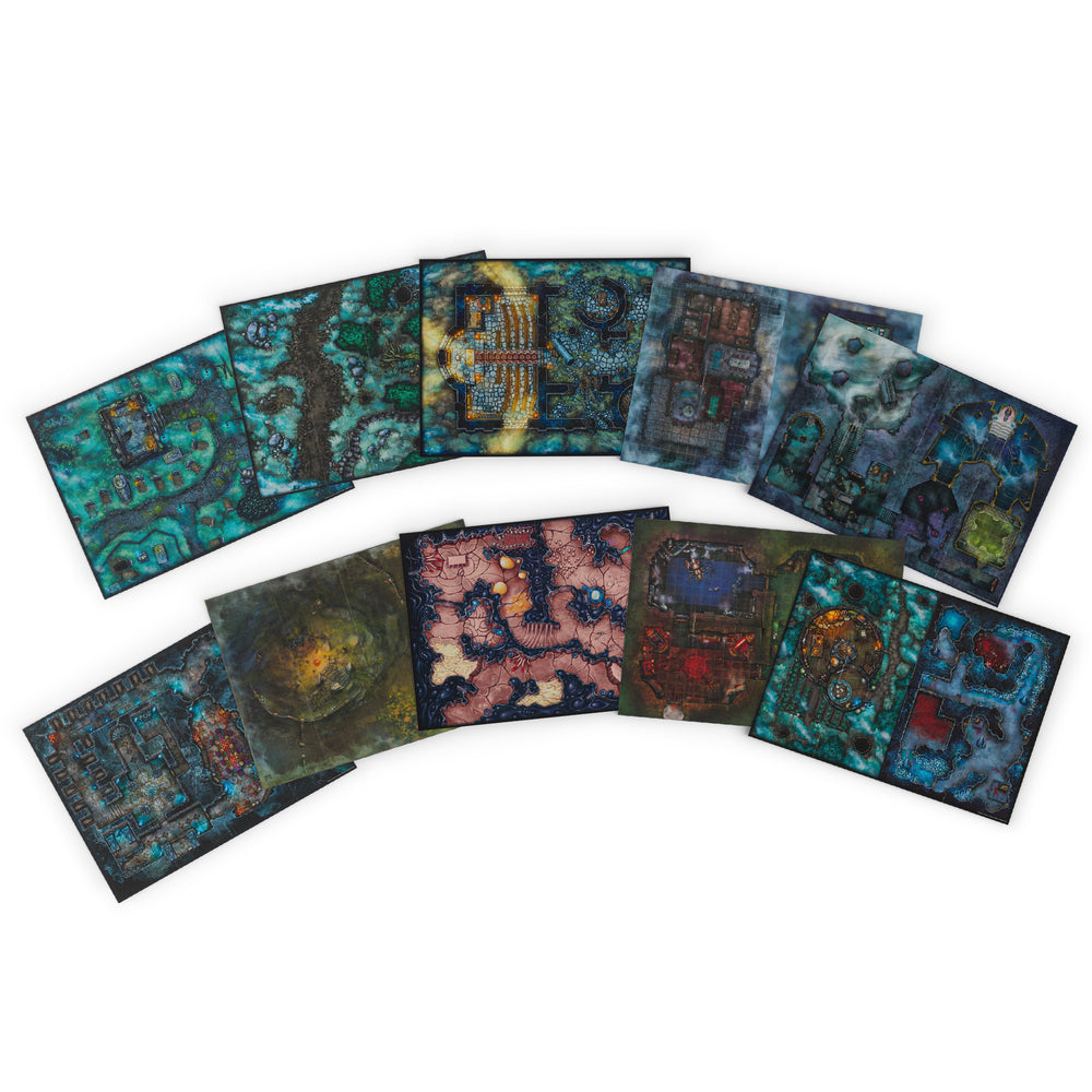 DND RPG RAVENLOFT HORRORS WITHIN MAP PACK