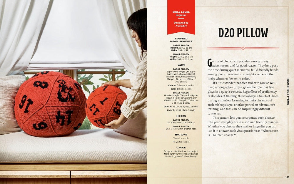 Dungeons & Dragons Crochet: The Book of Many Patterns
