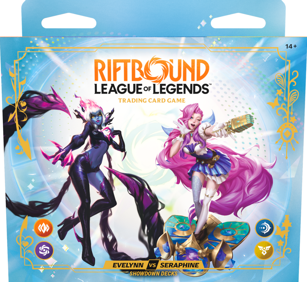 RIFTBOUND: LEAGUE OF LEGENDS TCG RADIANCE SHOWDOWN DECK - EVELYNN VS SERAPHINE