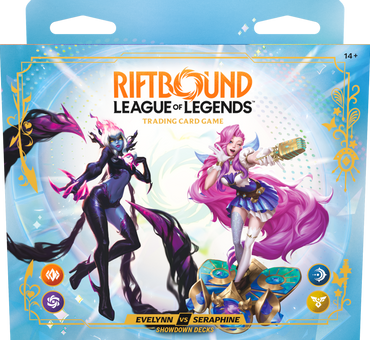 RIFTBOUND: LEAGUE OF LEGENDS TCG RADIANCE SHOWDOWN DECK - EVELYNN VS SERAPHINE