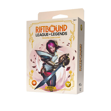 Riftbound: League of Legends Spiritforged Champion Deck: Fiora Display