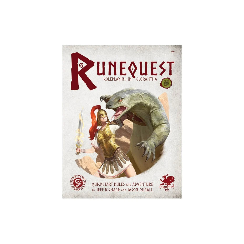 RuneQuest Roleplaying in Glorantha