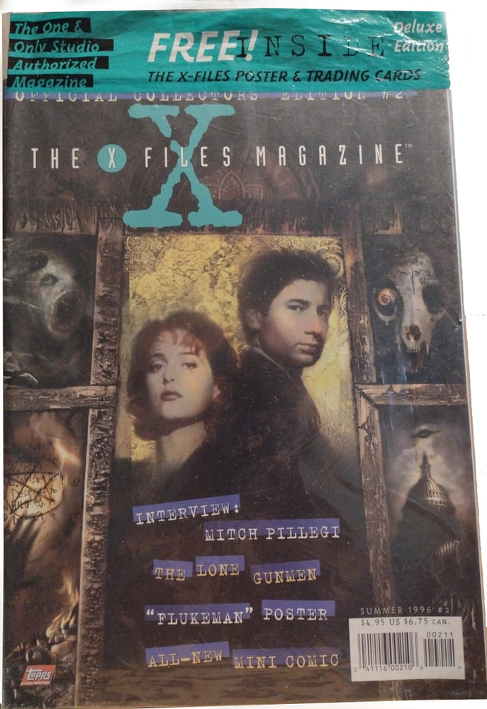 The X-Files Magazine Set: 5 Issues + Posters & Trading Cards | The X-Files Yearbook, The X-Files Magazine #1-2, Official X-Files Magazine #1-2
