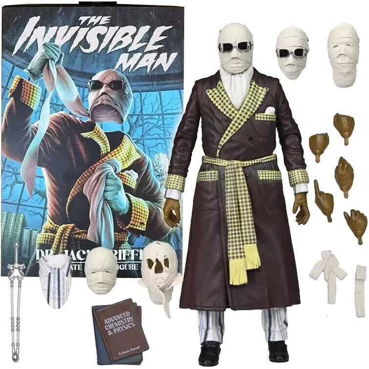 Neca The Invisible Man  Dr. Jack Griffin "color"