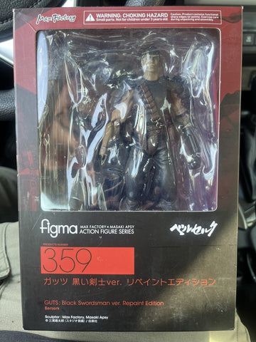 Figma Max Factory  Berserk Guts Black Swordsman Repaint edition