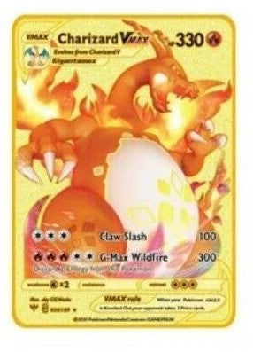 Charizard VMAX (020/189) GOLD PLATED [Sword & Shield: Evolving Skies]