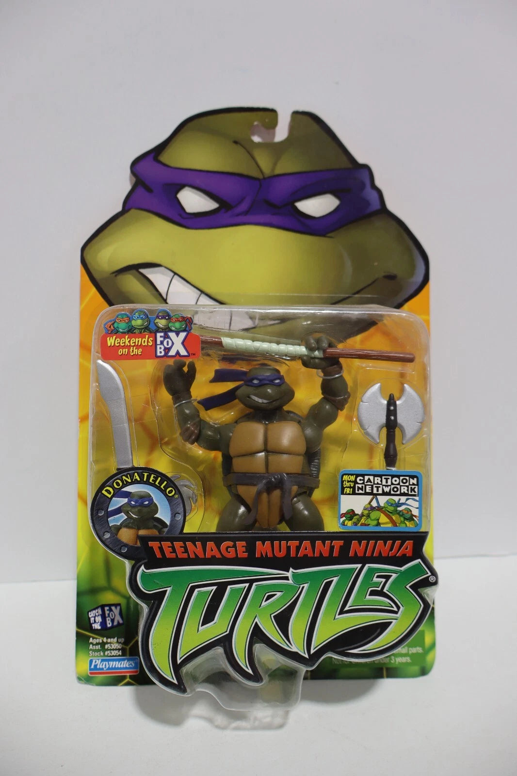 2002 Playmates TMNT Action Figure - Donatello
