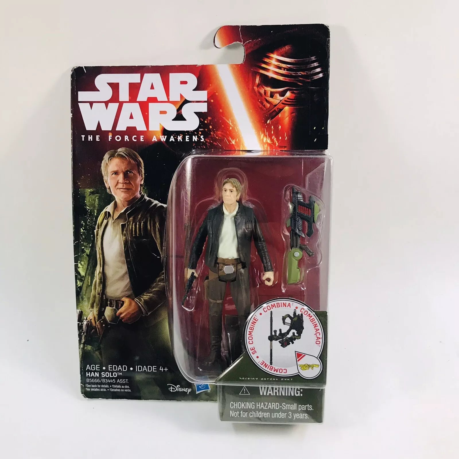 Star Wars,The Force Awakens, Han Solo, Hasbro, Disney, 4+