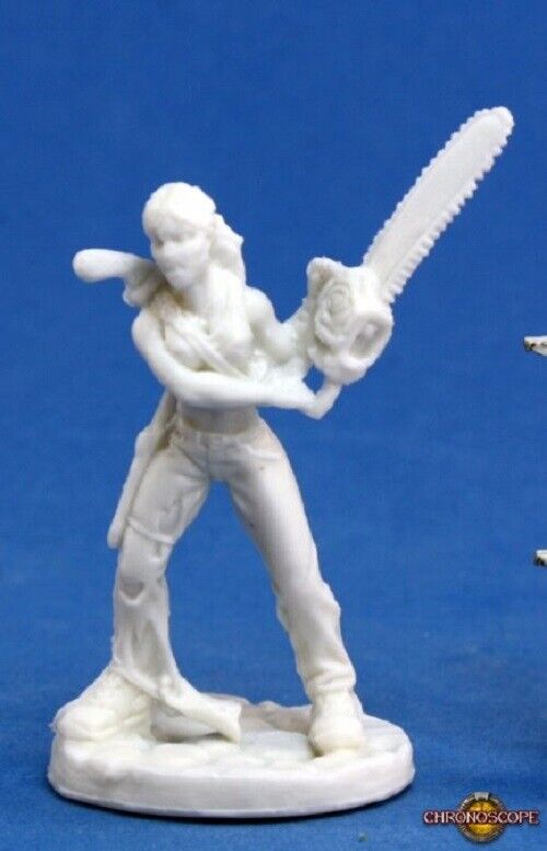 Reaper miniature- Chronoscope Berkley, Zombie Hunter