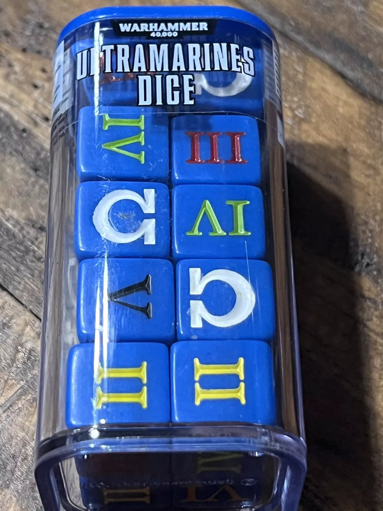 Warhammer 40,000 Ultramarines Dice (2016) OOP