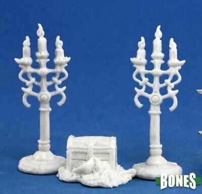 Reaper Miniature - Dark Heaven Treasure & Candleabra