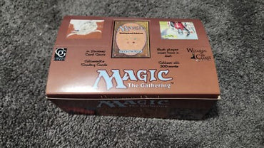 Magic The Gathering Unlimited Booster Box Empty
