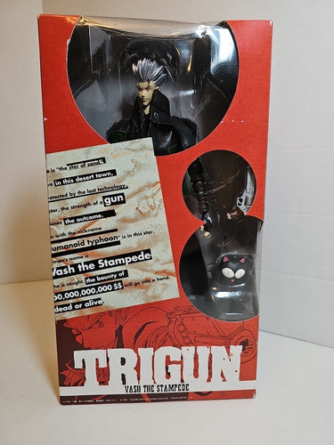 Trigun Vash the Stampede - Black Coat Toycom Figure