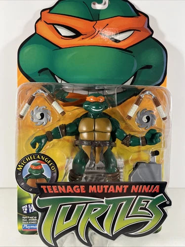 2002 Playmates TMNT Action Figure - Michelangelo