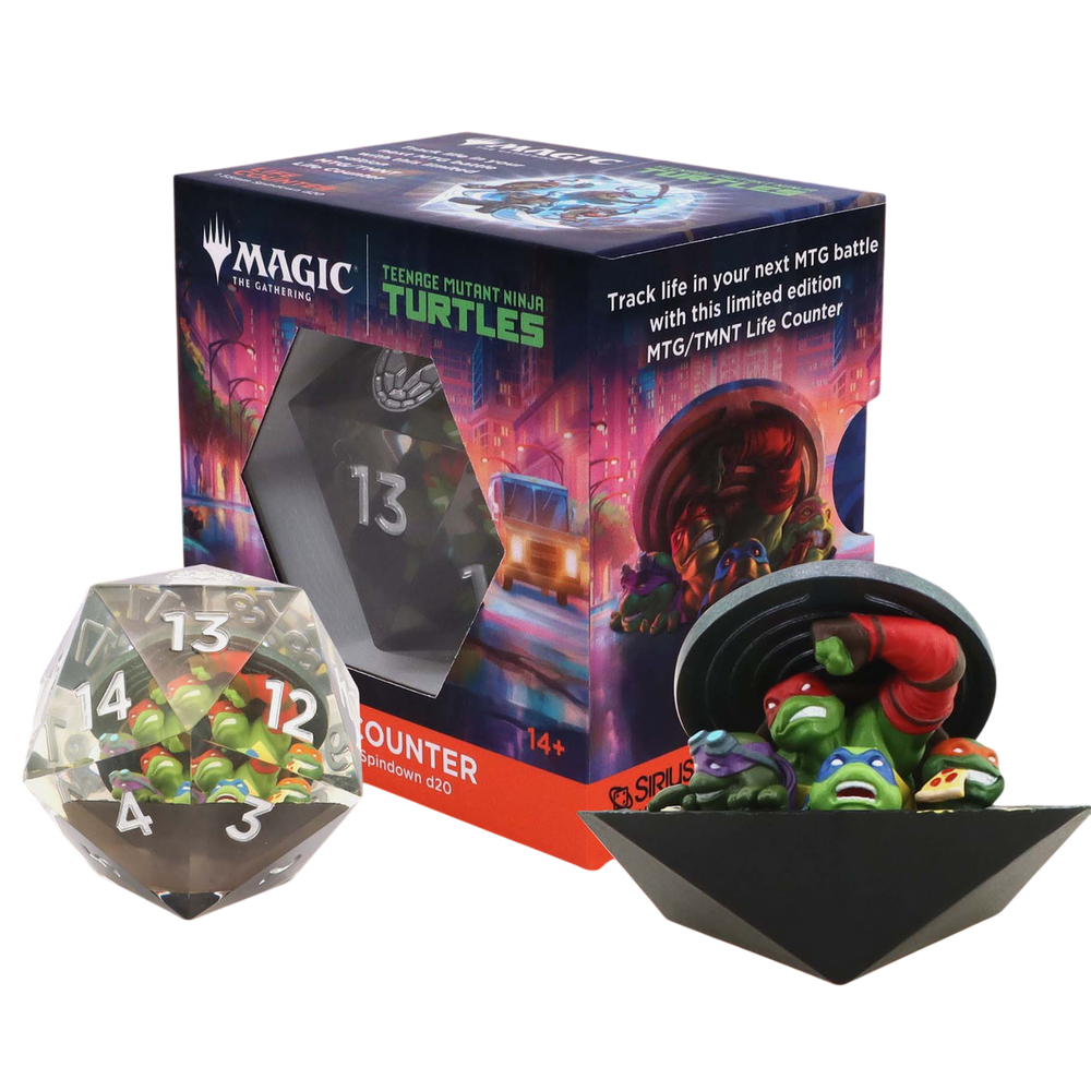 TMNT Spindown Life Counter Die 55MM