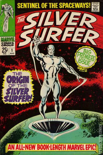 Silver Surfer #1 (1968) - Missing Back Cover