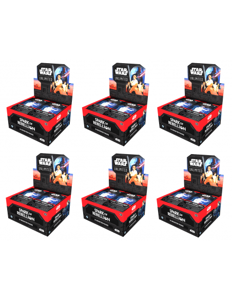 Star Wars: Unlimited - Spark of Rebellion - Booster Case (6)