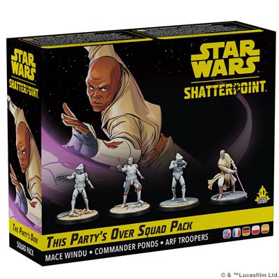 Star Wars: ShatterPoint - This Party's Over: Mace Windu Squad Pack