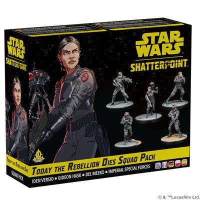 STAR WARS: SHATTERPOINT - TODAY THE REBELLION DIES SQUAD PACK