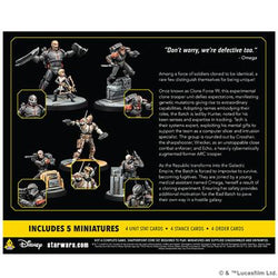 Star Wars: ShatterPoint - Clone Force 99 Squad Pack