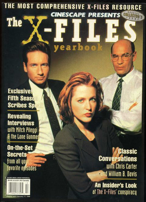 The X-Files Magazine Set: 5 Issues + Posters & Trading Cards | The X-Files Yearbook, The X-Files Magazine #1-2, Official X-Files Magazine #1-2