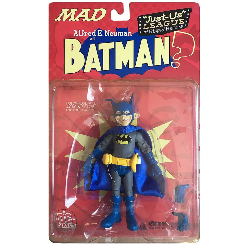 MAD Alfred E. Neuman As Batman Action Figure