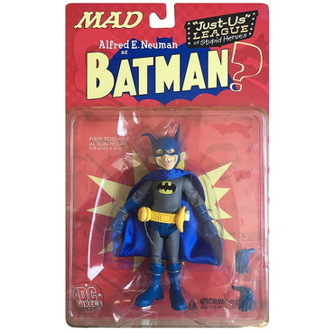 MAD Alfred E. Neuman As Batman Action Figure