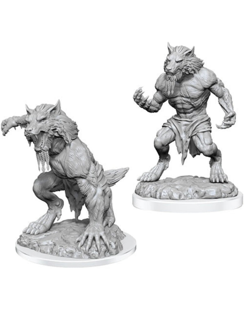 Critical Role Unpainted Miniatures: W03 Fey Werewolves