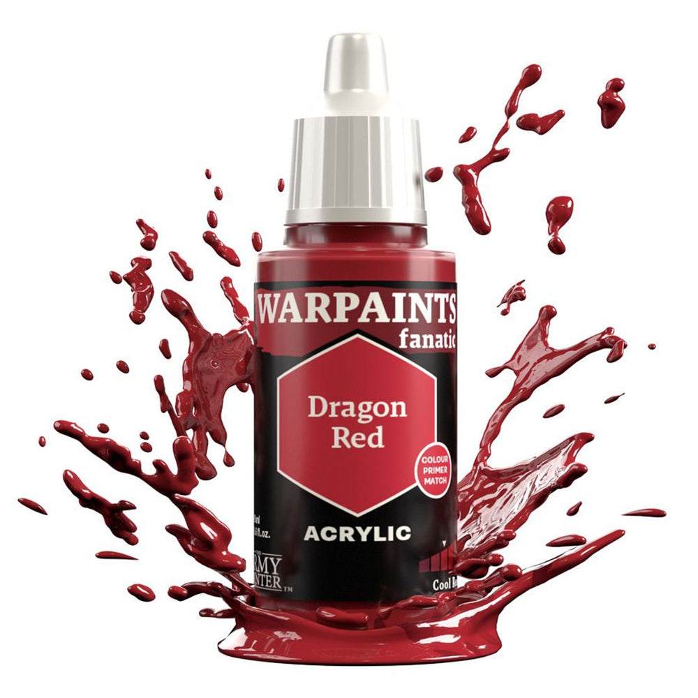 Warpaints Fanatic: Dragon Red 18ml