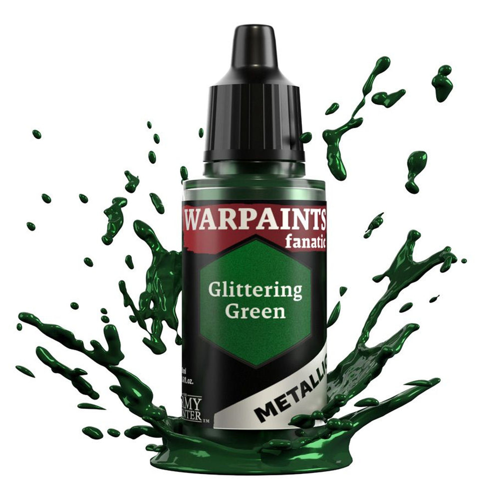 Warpaints Fanatic Effects: Glittering Green 18ml
