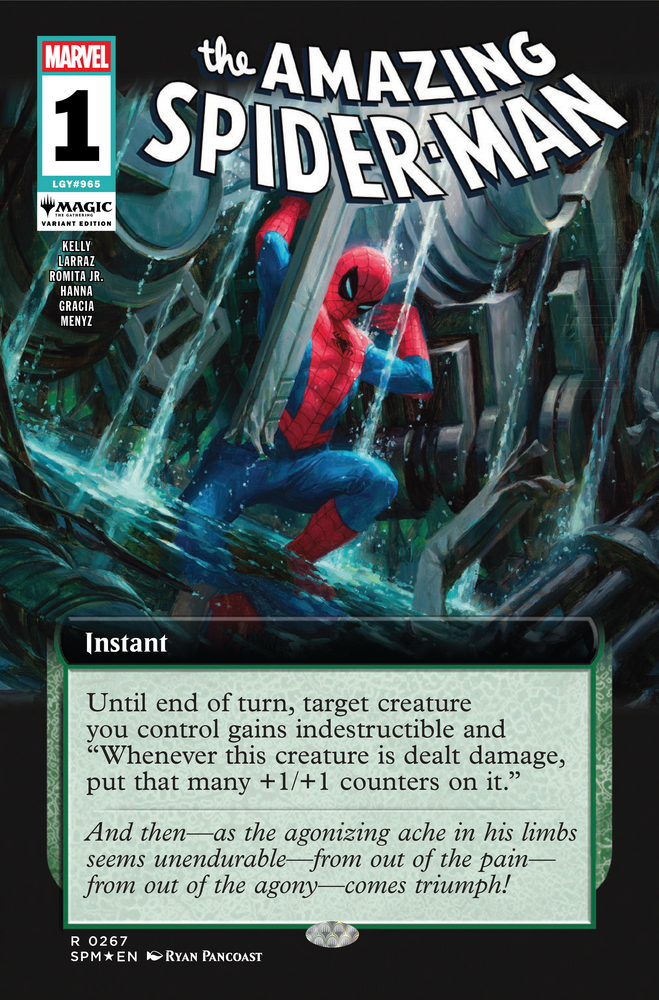 The Amazing Spider-Man #1 Magic The Gathering Comic Variant LGY#965