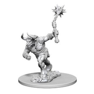 D&D NMM W02 Minotaur unpainted miniature