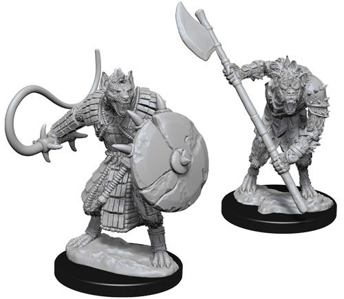 Pathfinder Deep Cuts W03 Gnolls unpainted miniature