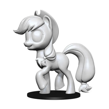Applejack MLP Deep Cuts unpainted miniature (Wiz Kids)