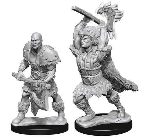 D&D NMM W10 Male Goliath Barbarian unpainted miniature