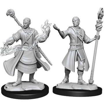 Dungeons & Dragons Nolzur's Marvelous Unpainted Minis: W14 Male Half-Elf Wizard