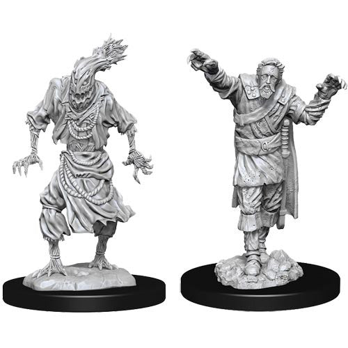 Dungeons & Dragons Nolzur's Marvelous Unpainted Minis: W14 Scarecrow & Stone Cursed