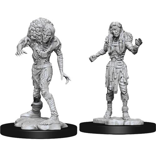 Dungeons & Dragons Nolzur's Marvelous Unpainted Minis: W14 Drowned Assassin & Drowned Asetic