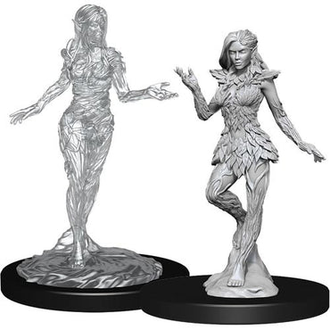 Pathfinder Deep Cuts W14 Nymph & Dryad unpainted miniature