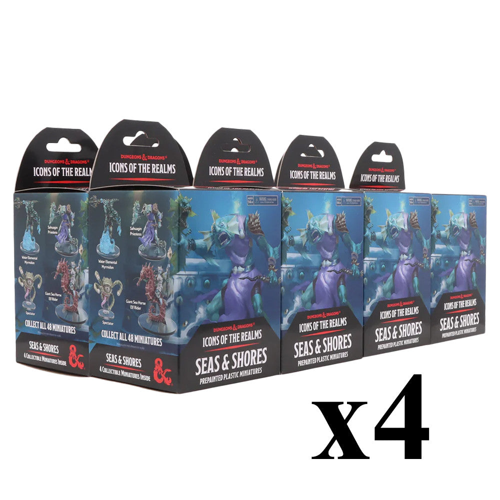 D&D ICONS OF THE REALMS: SEAS & SHORES BOOSTER CASE