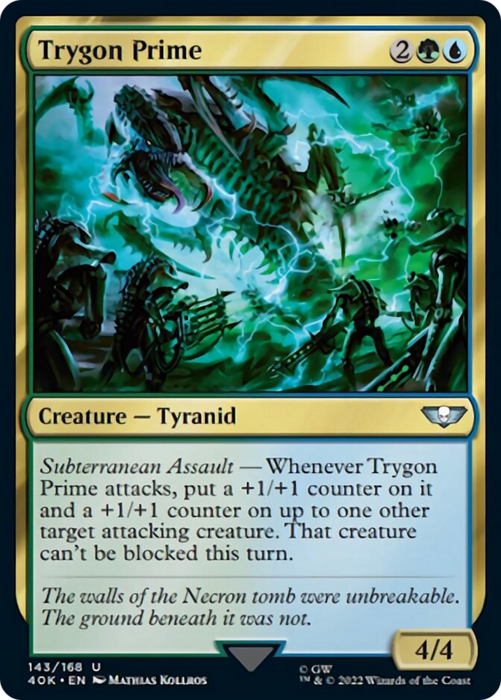 Trygon Prime (Surge Foil) [Universes Beyond: Warhammer 40,000]
