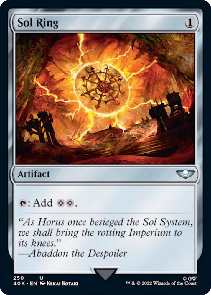 Sol Ring (250) [Universes Beyond: Warhammer 40,000]