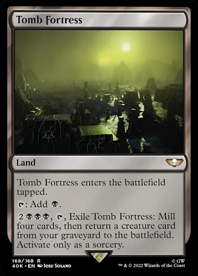 Tomb Fortress (Surge Foil) [Universes Beyond: Warhammer 40,000]