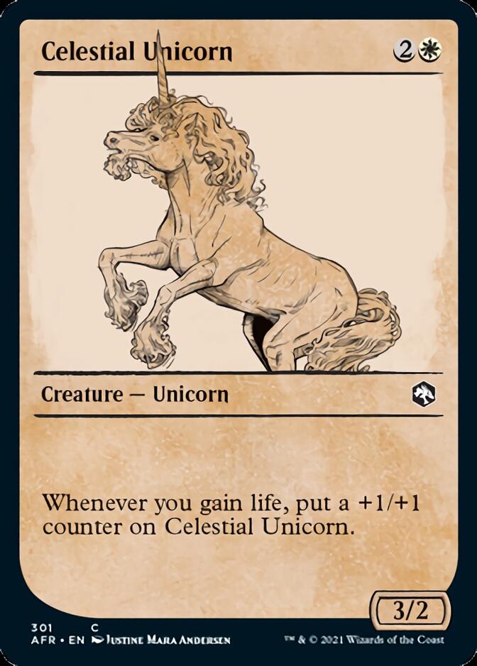 Celestial Unicorn (Showcase) [Dungeons & Dragons: Adventures in the Fo